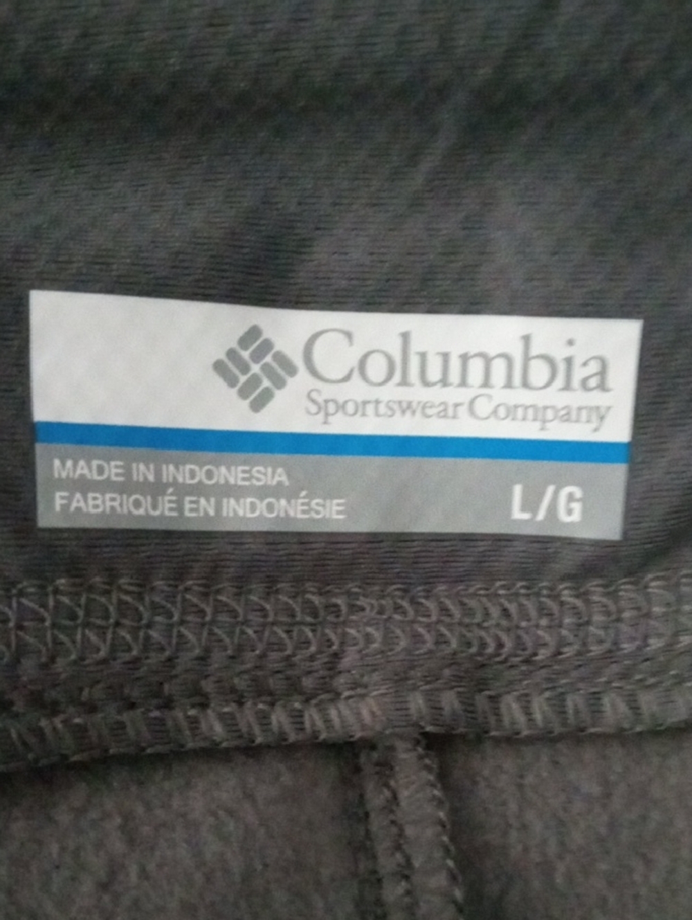 New Columbia Fleece Lined Active Fit Straight Leg Pants City Grey Size Large NWT - Picture 8 of 8